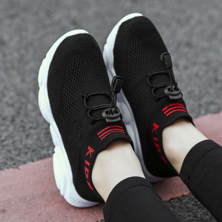 New Knitted Children's Low-Cut Socks Shoes Casual Breathable Boys and Girls Shoes Sports Shoes